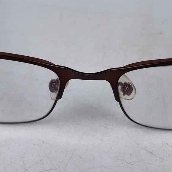 Jonathan Adler‎ JA505 Eyeglasses Frame Unisex Brown Plastic Full Rim 55-18-140 - Picture 10 of 13